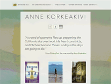 Tablet Screenshot of annekorkeakivi.com